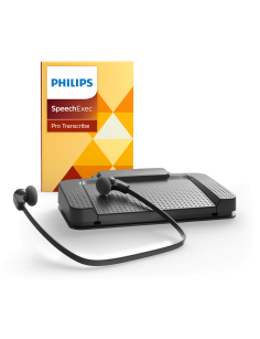Kit Secrétaire Philips LFH 7277 et logiciel SpeechExec Pro Transcribe